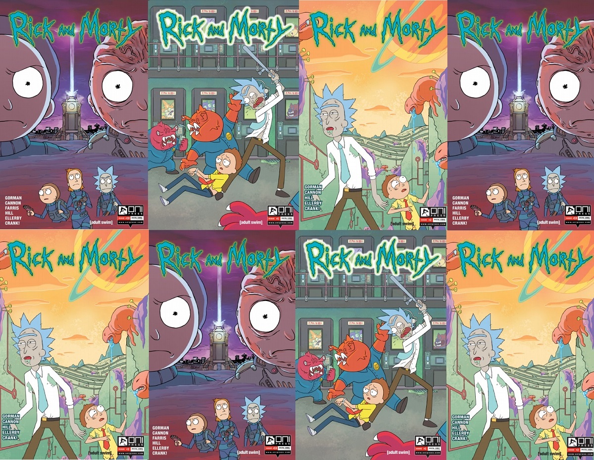 Rick and morty en los cómics