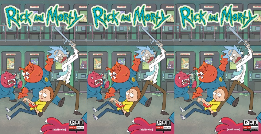 portada cómic rick and morty no. 1