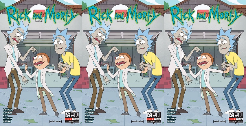 portada cómic rick and morty no. 3