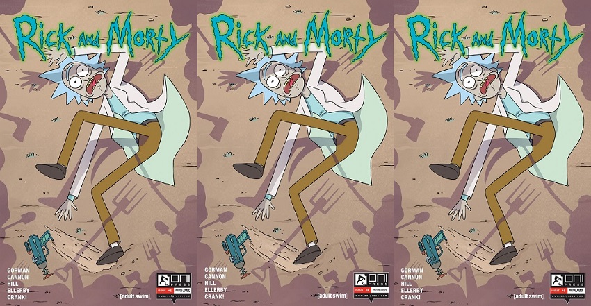 portada cómic rick and morty no. 4