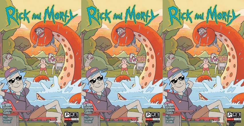 portada cómic rick and morty no. 5